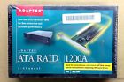 Aar-1200a Unbranded Generic Adaptec 1200a 2 Channel Ata 100 Pci Raid Controller New In Box Kit