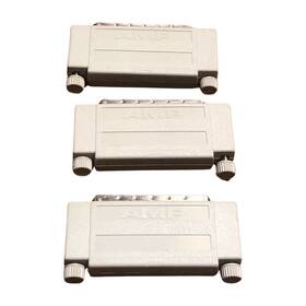 869516-1 Amp 869515-1 Lot Of 3 Lo-profile Single Ended Scsi Terminator Se Active-68-pin