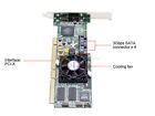 80-111001-0012 Arc-1110 133mhz 64bit Sata Card Ii Controller Pci- 3.0gb