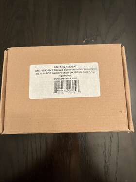Arc-1883-bat Areca 898041003643 Backup Super-capacitor Kit Flash Based Raid Module