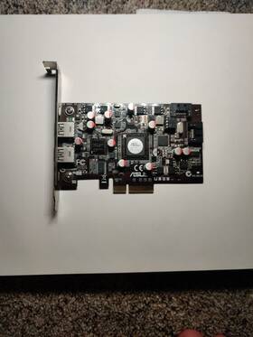 U3s6 Asus Us36 Pci-e X4 Sata Iii Usb 3.0 Expansion Card