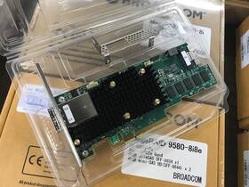 03-50076-00003 Broadcom 9580-8i8e Nvme Jbod Raid Cache Pci-e 4.0 Tri-mode Sas Sata Controller