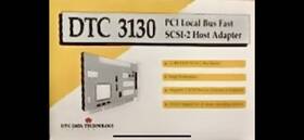 Data Technology D3130 Ultra Fast Scsi Dtc Pci Controller Card With Internal Hd Drive Port Pc Win Tested