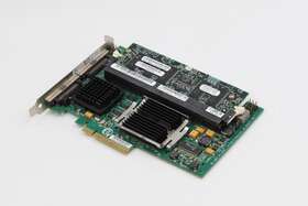 Dell 0x6847 Perc 4e/dc 128mb Scsi Pcie Raid Controller With Battery P/n Tested
