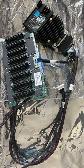 F037k-tgnmy Dell Poweredge R730 Server 8 Bay Backplane 2.5 Inch Sff Kit Tgnmy F037k Kmccd Perc