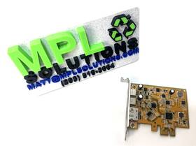 Vjn4d Dell Genuine Input Dp And Output Dual Mini Pci-e Controller Card