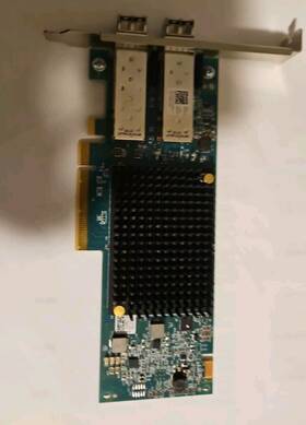 Lpe35002 Emulex 4vdy3 Dell 32gb Fc Dual Port High Profile Hba Gbics Included -