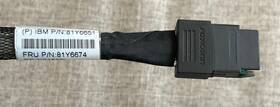 81y6674 Foxconn 81y6651 Ibm - 81y6651/81y6674 X3650 M4 34 Inch Mini Sas To Cable