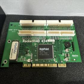 Highpoint Technologies Hpt374 Rocketraid 454 V3.03 Ata Raid 5 Host Adapter 4-channel Untested