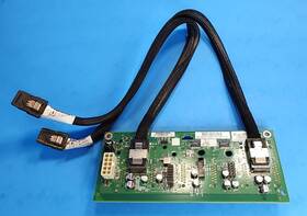 465313-001 Hp Proliant Ml350 G6 Server 6-bay 3.5 Inch Hdd Hard Drive Backplane With 2x Sas Cables