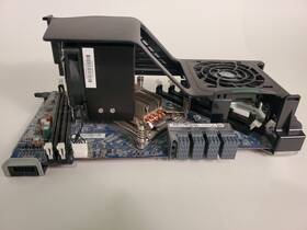 653907-002 Hp Z260 Riser Board Tray Assembly With E5-2620 2.00 Ghz And Fan P/n