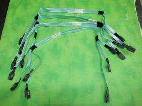 784627-001 Hp 747576-001 Proliant Dl380 G9 Dual 6g Mini-sas Cable Lot Of 4