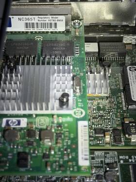 Hp Hstns-bn58 Nc365t Pcie Quad Port 1gbps Rj-45 Gigabit Ethernet Network Card