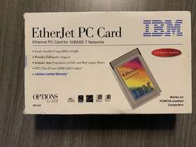72h5163 Ibm Pcmcia 10b-t Etherjet Pc New