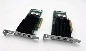 G35828-312 Intel Lot Of 2 Dual Port Pba Internal Sas/sata Pci-e Raid Card