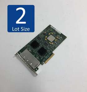 L3-01143-03e Lsi Lot Of 2 4x Port Mini Sas/sata Raid Controller Sas31160e P/n