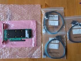 Lsi Rsp3qd160j 9400-16i 12gbps Tri-mode Sata / Sas Hba Controller It Mode Zfs With 3x Cables
