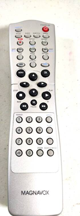 Iecr6-1.5v Magnavox 483521837367 Philips Remote Control New Smu3 - -40c2529