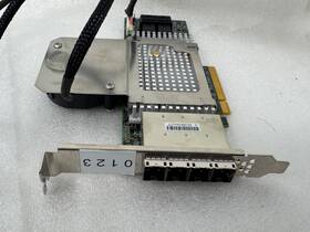 Microchip 3154-8i16e Adaptec Smartraid Raid Adapter Controller Hba W Cooling Fan