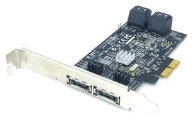 Pi49230-2x2b Rosewill Lot Of7rosewill Rc-230 4-port Hybrid Sata Hyperduo Raid Controllerpi49230-2x2b