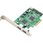 Sd-pex50055 Syba Multimedia To Usb And Sata Combo Card 810154016969