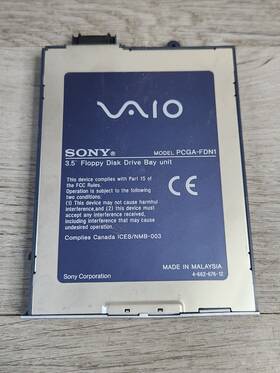 A8059969a Sony Pcga-fdn1 3.5in Floppy Drive Bay Unit