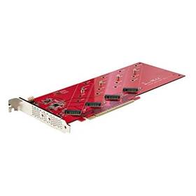 Startech 065030895606 Quad M.2 Nvme Ssd Pcie Adapter Card M-key Quad-m2-pcie-card-b