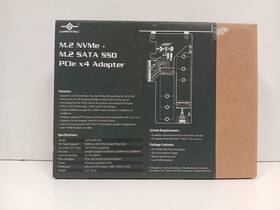 Ugt-m2pc200 Vantec M.2 Nvme Sata Ssd Pcie X4 Adapter