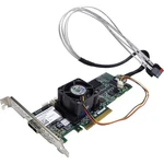 Adaptec ASR-6445 512MB 6G Sas/sata Raid Controller Fp+cable+fan TCA-00320-03-C. Fixed Price $129.01.