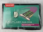 Adaptec Scsi Raid Card AAA-131SA Kit 1- Channel New Box Made Singapore. Fixed Price $79.99.