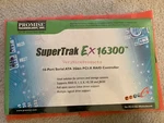 Promise Supertrak EX16300 Serial Ata 3GB/S 4-MULTILANE Connectors Ports Raid. Fixed Price $199.00.