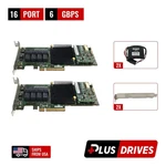 Lot Of 2 Adaptec ASR-71605 Sas Sata 6GBPS Pcie 3.0 X8 Raid Card W/ Bbu High Low. Fixed Price $37.99.