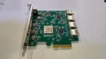 Highpoint Technologies Internal 4-PORT Usb-a 3.2 10GB/S RU1340A Controller Card. Fixed Price $100.00.