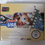 Syba SD-V2-5U Pci Usb 2.0 Expansion Card Port Nec Chipset New. Fixed Price $19.95.