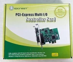 Iocrest Pci-express Multi I/o Controller Card Serial WCH382. Fixed Price $31.02.
