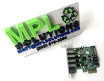 Startech Port Pci Express Superspeed 3.0 Low Controller Card PEXUSB3S4V. Fixed Price $17.97.