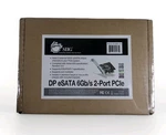 Siig Dp Esata 6GB/S 2-PORT Pcie (SC-SA0M11-S1) New. Fixed Price $31.73.