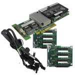 Ibm Serveraid M5015 6GB Pcie Controller 46C8927 + Bbu Cables Backplanes. Fixed Price $69.82.