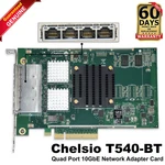 Dell Chelsio T540-BT Quad-port 10GBE RJ45 Pcie Network Adapter 2RGPF. Fixed Price $33.43.