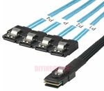 Mini-sas SFF-8087 To 4 X Sata Cable For Raid Controller Hba Hard Drives Lsi. Fixed Price $8.98.