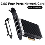 2.5 Gbps Pcie RJ45 Intel I226 Ethernet Network Adapter Nic Lan Desktop Card. Fixed Price $61.42.