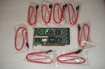 Amcc 700-0161-01 8-PORT Sata Raid Pci Controller Card 9500S-8 W/ Cables. Fixed Price $45.00.