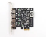 Rosewill RC-508 Quad-port 5GB/S Usb Pcie Controller Adapter P/n: PI40201-4X2A. Fixed Price $18.99.