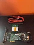 Amcc 9650SE-4LPML 700-3260-10D Raid Pcie Controller Card With Cable And Battery. Fixed Price $45.00.
