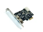 Startech Dual-port Pcie Superspeed Usb 3.0 Uasp Card Adapter P/n: PI40200-2X2D. Fixed Price $23.99.