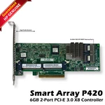 631671-B21 633538-001 Hpe Smart Array P420 Fbwc 6GBS 2-PORTS Pcie Sas Controller. Fixed Price $29.99.