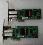 Qlogic QLE2462-CSC Dual Port 4GB Pcie Fc Hba PX2510401-71 W/2 Finisar Sfps. Fixed Price $38.00.