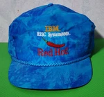 Vintage Ibm Risc System / 6000 Red Hot Blue Baseball Hat Cap By San Sun. Fixed Price $35.00.
