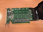 Dell 4X Nvme M.2 06N9RH DPWC400 Pci-e X8 Controller Adapter Card. Fixed Price $140.00.