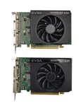 Lot Of Evga Nvidia Geforce GT620 1GB Video Graphics Card 01G-P3-2621-KR. Fixed Price $44.99.